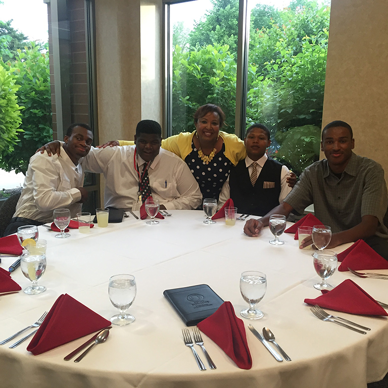Upward Bound men of excellence conference. 