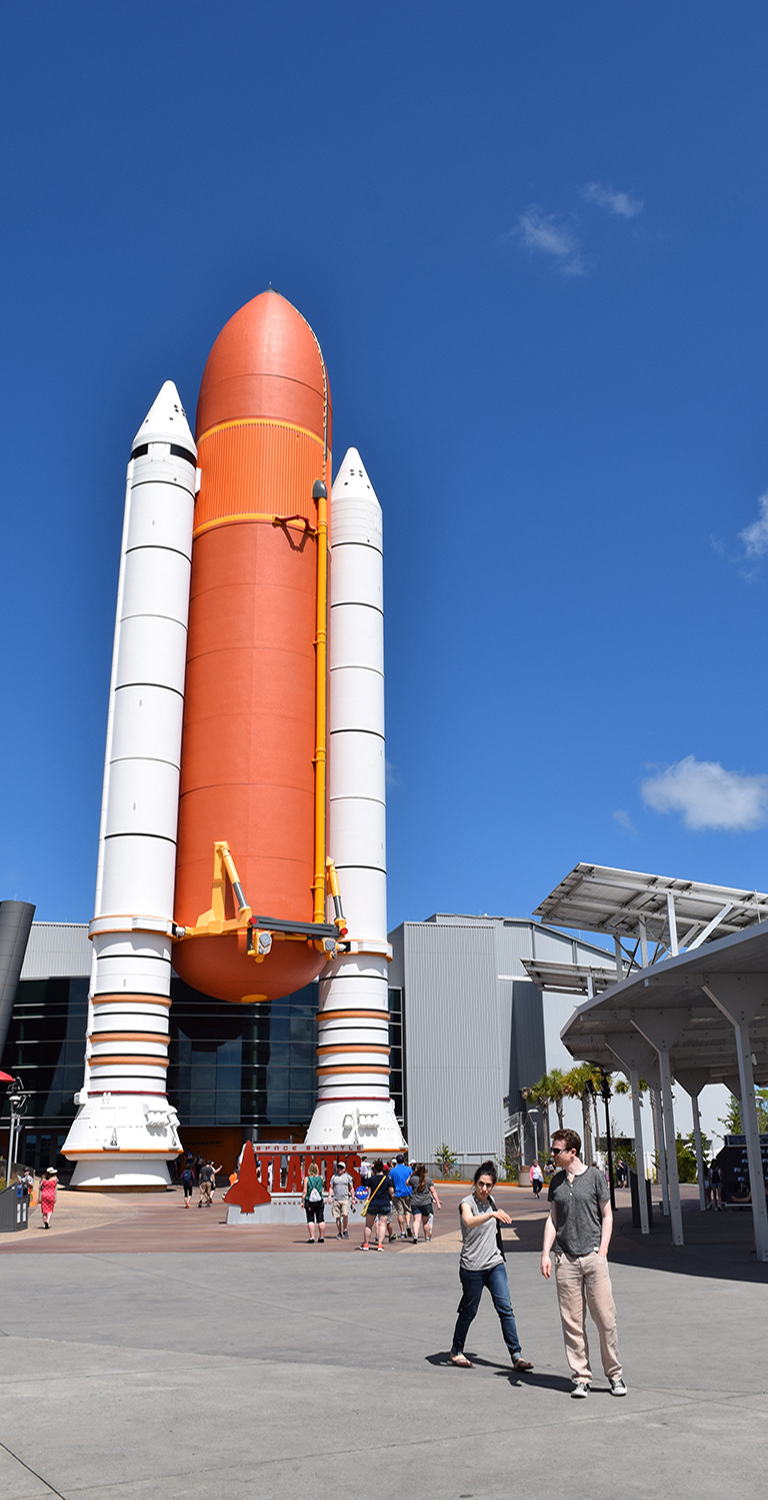 NASA space shuttle in Florida.